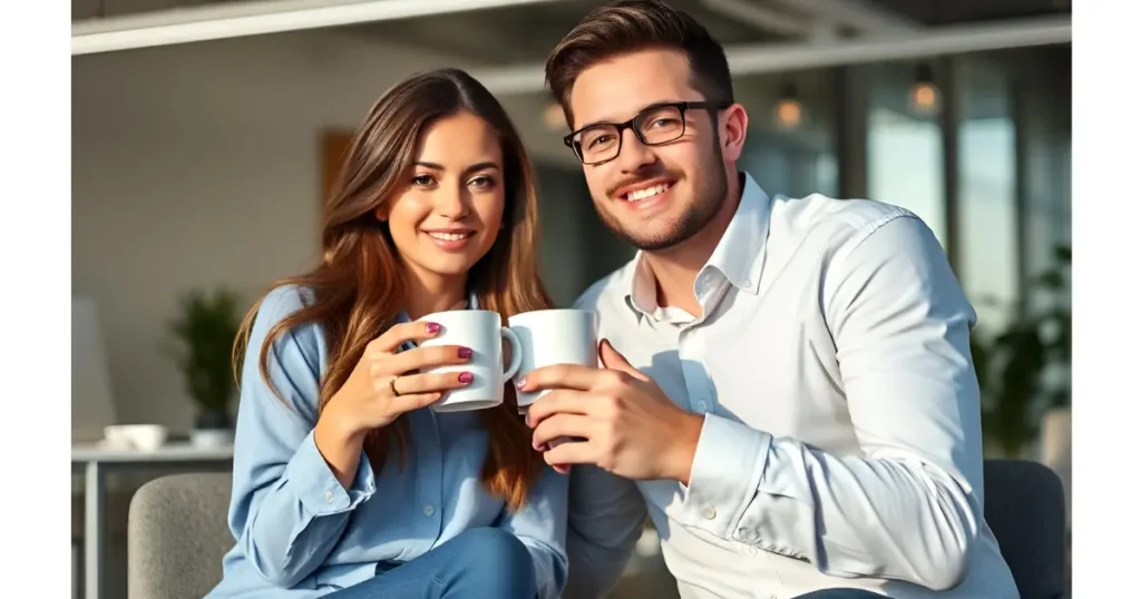 Signs a female coworker is just being friendly