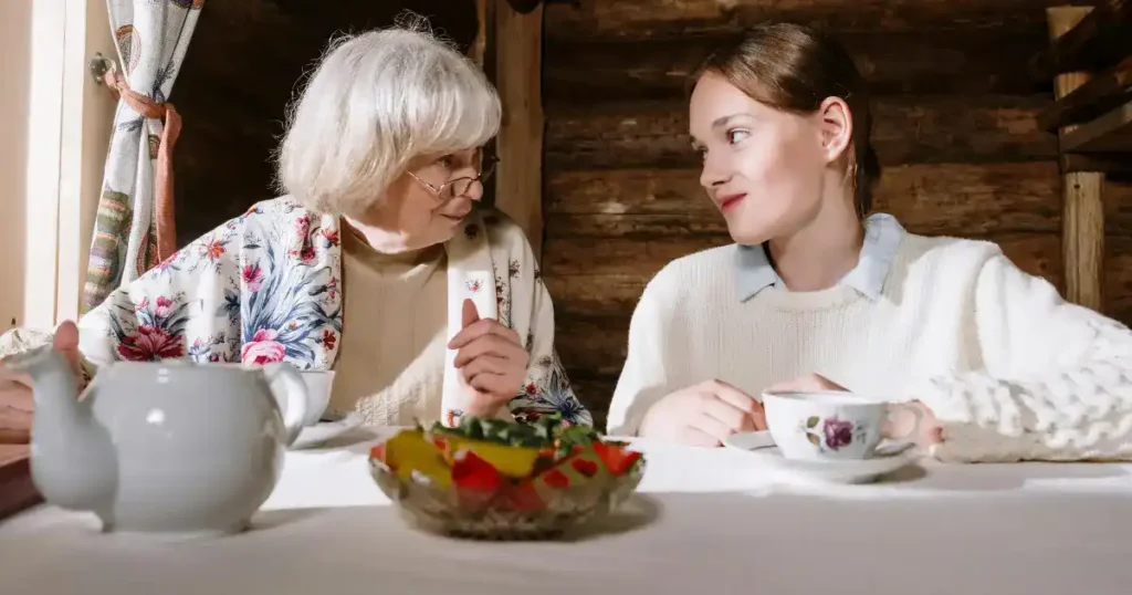 Photo by cottonbro studio: https://www.pexels.com/photo/grandmother-and-a-teenager-having-tea-together-5585289/ 3 common problems of teenager in family relationship