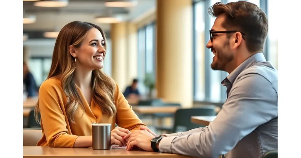 Signs a female coworker is just being friendly